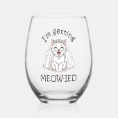 Ich werde untergraben! weinglas ohne stiel (Vorderseite)