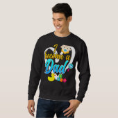 Ich werde Vater, der Lehrbeauftragter wird Sweatshirt (Vorne ganz)