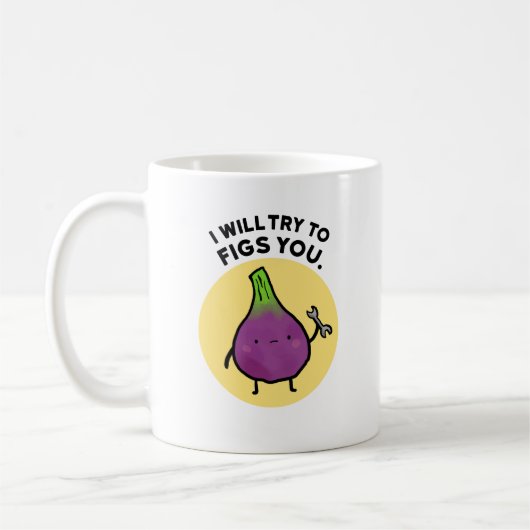 Ich werde versuchen, dir Niedliche Früchte Pun Tas Kaffeetasse (Links)