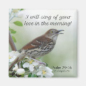 Ich werde von deiner Liebe singen! Magnet (Vorne)