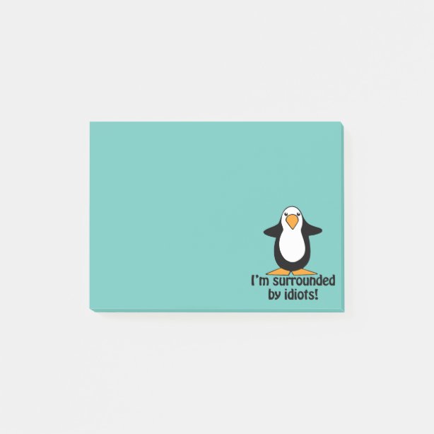 Lustige Sprüche Postit® Klebezettel Zazzle.de