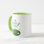 Ich werde WEG VON DER GOLF-TASSE ABGEZWEIGT Tasse (Vorderseite Links)