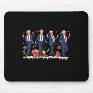 Ich werde Weihnachten Weihnachten-Trump-Tanz-Weihn Mousepad