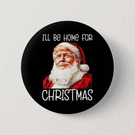 Ich werde Weihnachten Weihnachten Weihnachten Weih Button (Vorderseite)