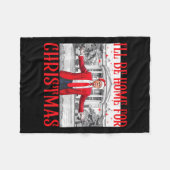 Ich werde Weihnachten Weihnachten Weihnachten Weih Fleecedecke (Vorderseite (Horizontal))