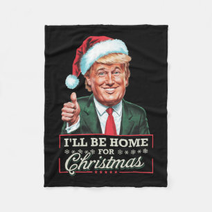Ich werde Weihnachten Weihnachten Weihnachten Weih Fleecedecke