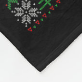 Ich werde Weihnachten Weihnachten Weihnachten Weih Fleecedecke (Ecke)