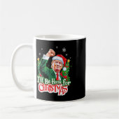 Ich werde Weihnachten Weihnachten Weihnachten Weih Kaffeetasse (Links)