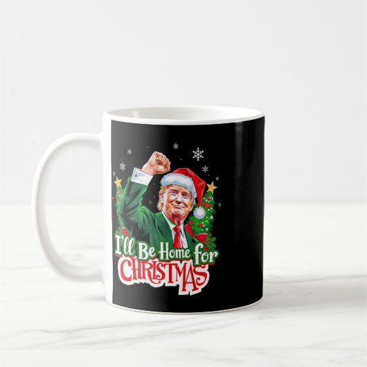 Ich werde Weihnachten Weihnachten Weihnachten Weih Kaffeetasse (Links)