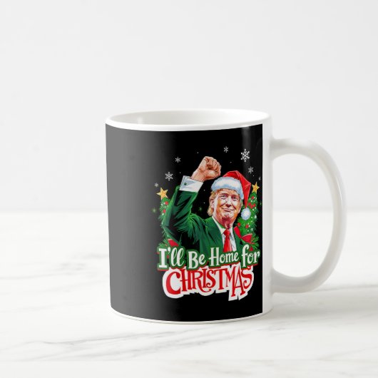 Ich werde Weihnachten Weihnachten Weihnachten Weih Kaffeetasse (Rechts)