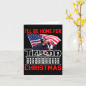 Ich werde Weihnachten Weihnachten Weihnachten Weih Karte (Gelbe Blume)