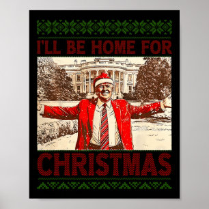 Ich werde Weihnachten Weihnachten Weihnachten Weih Poster