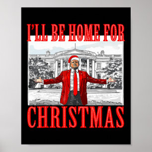 Ich werde Weihnachten Weihnachten Weihnachten Weih Poster