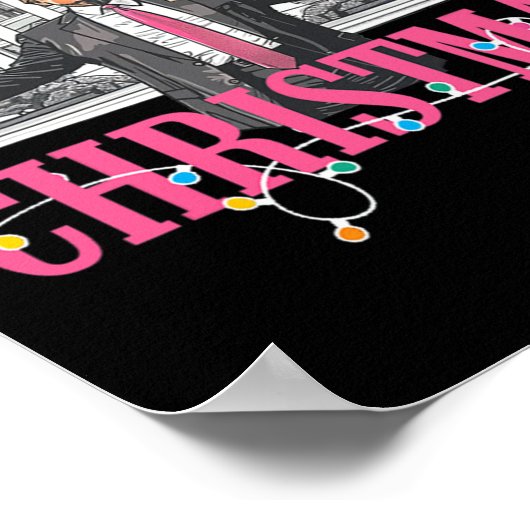 Ich werde Weihnachten Weihnachten Weihnachten Weih Poster (Ecke)