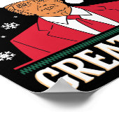 Ich werde Weihnachten Weihnachten Weihnachten Weih Poster (Ecke)