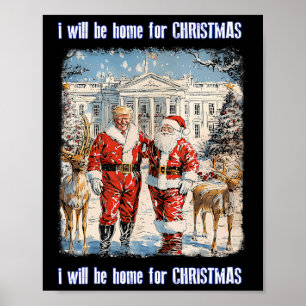Ich werde Weihnachten Weihnachten Weihnachten Weih Poster