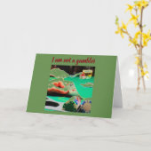 **ICH WERDE WETTEN**, DASS SIE "GLÜCKLICH" BIRTHDA KARTE (Gelbe Blume)