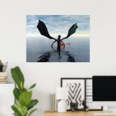 Ich werde wieder aufsteigen poster (Heimbüro)