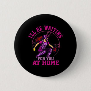 Ich werde zu Hause auf dich warten Softll Catcher Button