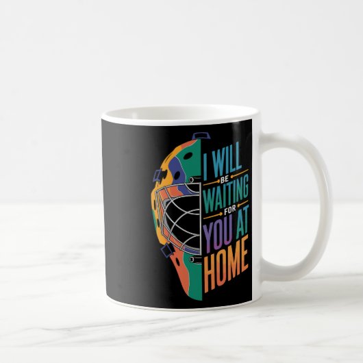 Ich werde zu Hause auf dich warten Softll Catcher Kaffeetasse (Rechts)