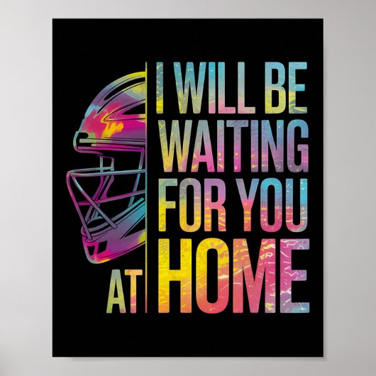 Ich werde zu Hause auf dich warten Softll Catcher Poster (Vorne)