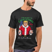 Ich werde zu Weihnachten 2024 Zuhause sein T-Shirt (Vorderseite)