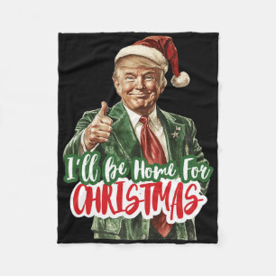 Ich werde zu Weihnachten abstimmen Trump Wahl T Fleecedecke