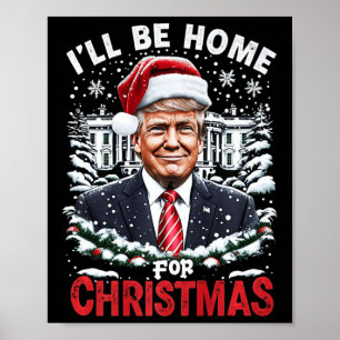 Ich werde zu Weihnachten nach Hause kommen Patriot Poster