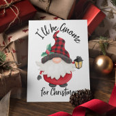 Ich werde zu Weihnachten Niedlichen Urlaub kommen Karte