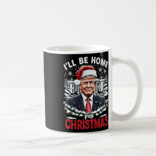 Ich werde zu Weihnachten patriotische Trump Xmas V Kaffeetasse