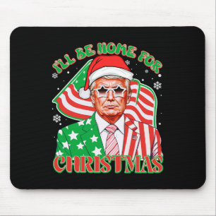 Ich werde zu Weihnachten Pyjamas Xmas lustige Dona Mousepad