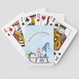 Ich werde zu Weihnachten Weihnachten Weihnachten W Spielkarten