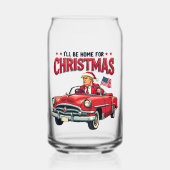 Ich werde Zuhause zu Weihnachten Trump gewinnen Wa Dosenglas (Vorderseite)