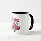 Ich werde Zuhause zu Weihnachten Trump gewinnen Wa Tasse (VorderseiteRechts)