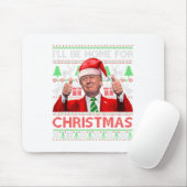 Ich werde Zuhause zu Weihnachten Weihnachten Weihn Mousepad (Mit Mouse)