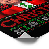 Ich werde Zuhause zu Weihnachten Weihnachten Weihn Poster (Ecke)