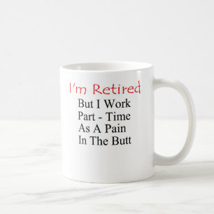 Ich werde zurückgezogen kaffeetasse