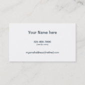 Ich werde zurückgezogen! Neue Telefonnummerkarte (Rückseite)