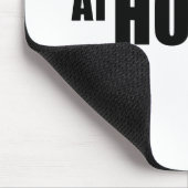 Ich werfe Felsen am Hauswinden Mousepad (Ecke)