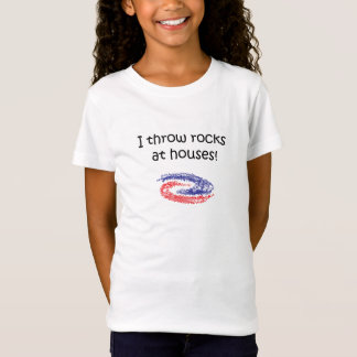 Ich werfe Felsen T-Shirt