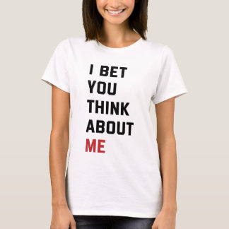 Ich wette, du denkst an mich Shirt, Funny Swiftie T-Shirt