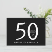 Ich wette, du hältst ihn für älter witzig Geburtst Einladung (Stehend Vorderseite)