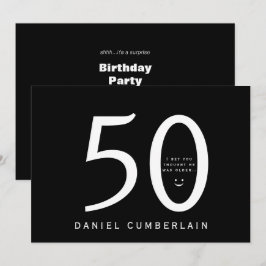 Ich wette, du hältst ihn für älter witzig Geburtst Einladung