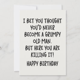 Ich wette, du hättest gedacht, du würdest nie ein  feiertagskarte