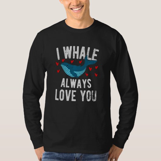 Ich whale immer Liebe Sie - Niedlich Orca Swea T-Shirt (Vorderseite)