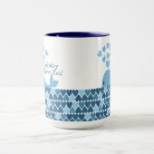 Ich Whaley Liebe Sie! Blau Tasse (Zentrum)
