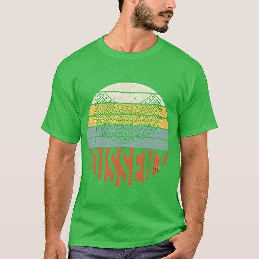Ich widerspreche Zitat Freunde T-Shirt (Vorderseite)