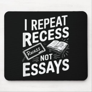 Ich wiederhole Pause Pause Keine Essays  Mousepad