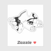 Ich will Aufkleber sehen (Blatt)