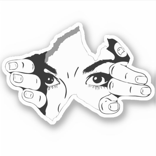 Ich will Aufkleber sehen (Vorderseite)